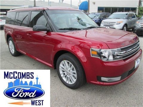 Ruby Red Ford Flex SEL. Click to enlarge. Ruby Red Ford Flex SEL. Click to enlarge.