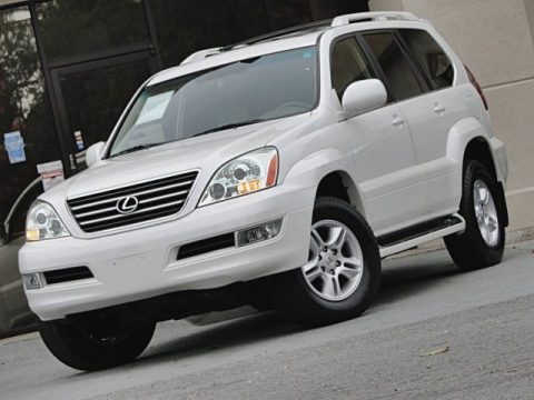 Blizzard White Pearl Lexus GX 470.  Click to enlarge.