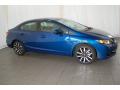  2015 Honda Civic Dyno Blue Pearl #5