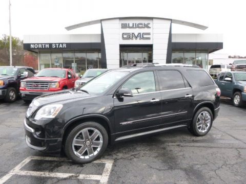 Carbon Black Metallic GMC Acadia Denali AWD.  Click to enlarge.