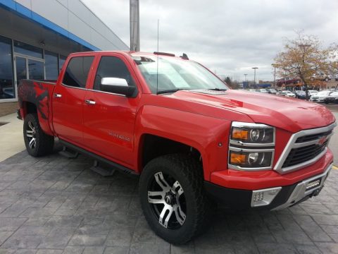 Victory Red Chevrolet Silverado 1500 Lingenfelter Reaper Crew Cab 4x4.  Click to enlarge.