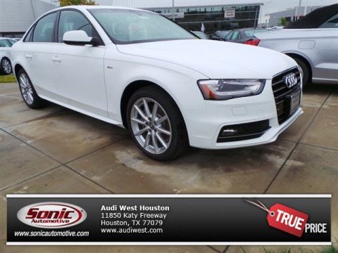 Ibis White Audi A4 2.0T Premium. Click to enlarge. Ibis White Audi A4 2.0T Premium. Click to enlarge.