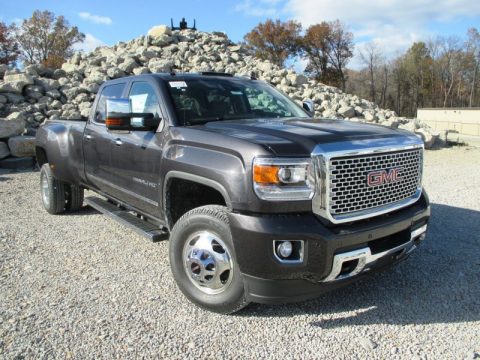 Iridium Metallic GMC Sierra 3500HD Denali Crew Cab 4x4.  Click to enlarge.