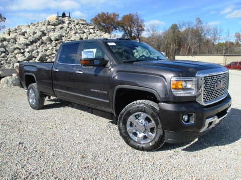 Iridium Metallic GMC Sierra 3500HD Denali Crew Cab 4x4.  Click to enlarge.