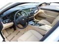  2013 BMW 5 Series Venetian Beige Interior #10