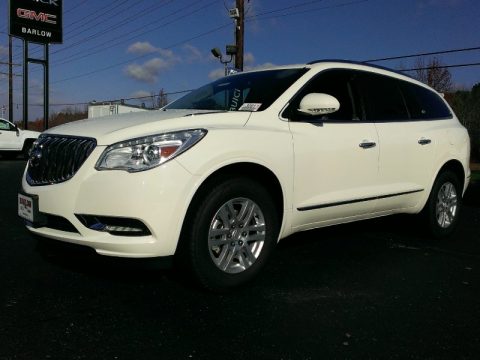 White Opal Buick Enclave Convenience.  Click to enlarge.