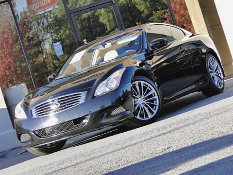 Black Obsidian Infiniti G 37 S Sport Coupe.  Click to enlarge.