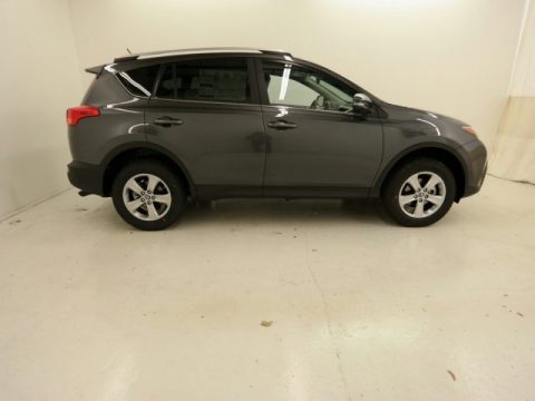 Magnetic Gray Metallic Toyota RAV4 XLE.  Click to enlarge.