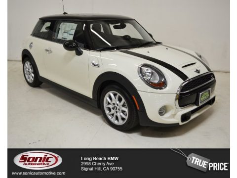 Pepper White Mini Cooper S Hardtop 2 Door.  Click to enlarge.