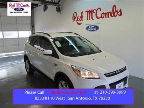 White Platinum Metallic Tri-Coat Ford Escape SE. Click to enlarge. White Platinum Metallic Tri-Coat Ford Escape SE. Click to enlarge.