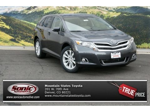 Magnetic Gray Metallic Toyota Venza LE.  Click to enlarge.