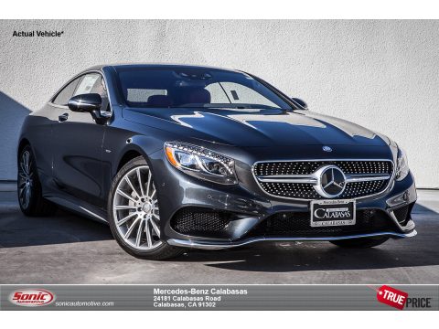 Magnetite Black Metallic Mercedes-Benz S 550 4Matic Coupe.  Click to enlarge.