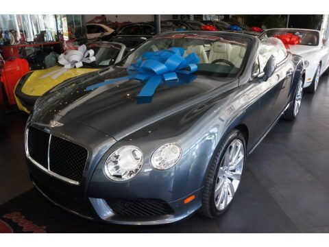 Dark Gray Satin Bentley Continental GTC V8 . Click to enlarge. Dark Gray Satin Bentley Continental GTC V8 . Click to enlarge.