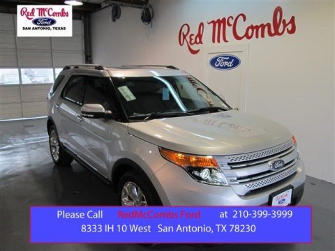 Ingot Silver Ford Explorer Limited.  Click to enlarge.
