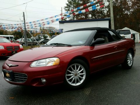 Dark Garnet Red Pearlcoat Chrysler Sebring LXi Convertible. Click to enlarge. Dark Garnet Red Pearlcoat Chrysler Sebring LXi Convertible. Click to enlarge.