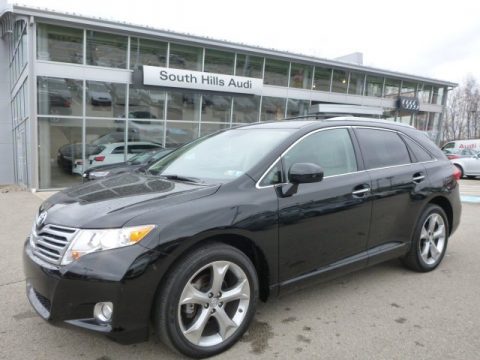 Black Toyota Venza V6 AWD.  Click to enlarge.