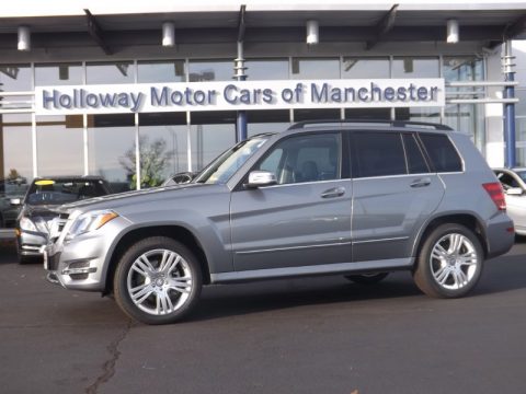 Paladium Silver Metallic Mercedes-Benz GLK 350 4Matic.  Click to enlarge.