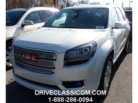 White Diamond Tricoat GMC Acadia Denali AWD.  Click to enlarge.