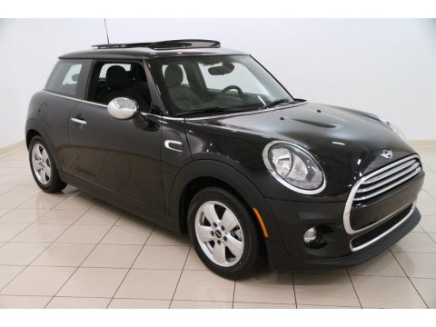 Midnight Black Metallic Mini Cooper Hardtop.  Click to enlarge.