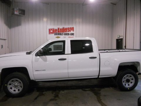 Summit White Chevrolet Silverado 2500HD WT Crew Cab 4x4. Click to enlarge. Summit White Chevrolet Silverado 2500HD WT Crew Cab 4x4. Click to enlarge.