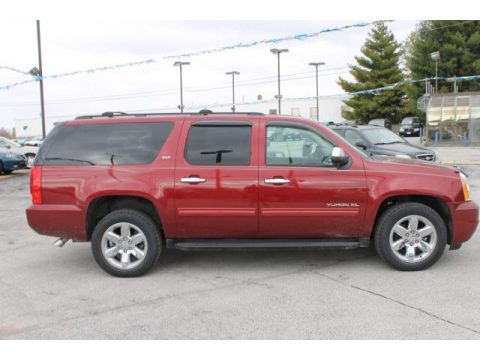 Red Jewel Tintcoat GMC Yukon XL SLT 4x4.  Click to enlarge.