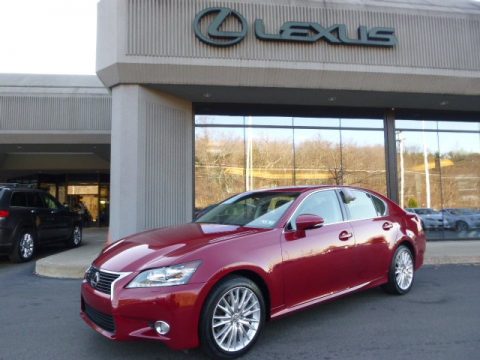 Riviera Red Lexus GS 350 AWD.  Click to enlarge.