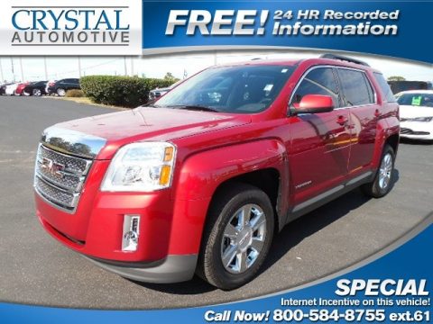 Crystal Red Tintcoat GMC Terrain SLT.  Click to enlarge.