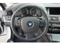  2015 BMW 5 Series 550i Sedan Steering Wheel #8