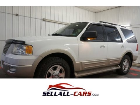 Oxford White Ford Expedition Eddie Bauer 4x4.  Click to enlarge.