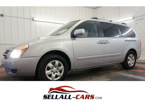 Silver Kia Sedona LX. Click to enlarge. Silver Kia Sedona LX. Click to enlarge.