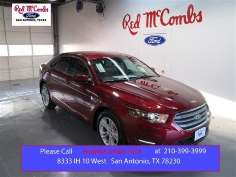 Ruby Red Metallic Ford Taurus SEL.  Click to enlarge.