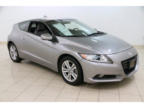 Storm Silver Metallic Honda CR-Z EX Sport Hybrid.  Click to enlarge.