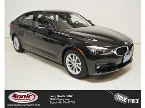 Jet Black BMW 3 Series 328i xDrive Gran Turismo.  Click to enlarge.