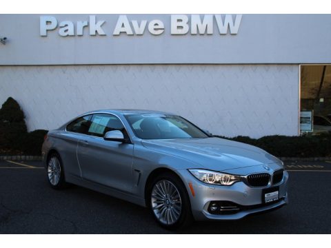 Glacier Silver Metallic BMW 4 Series 435i xDrive Coupe.  Click to enlarge.
