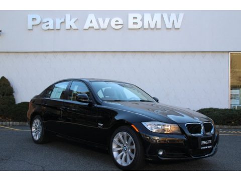 Black Sapphire Metallic BMW 3 Series 328i xDrive Sedan.  Click to enlarge.
