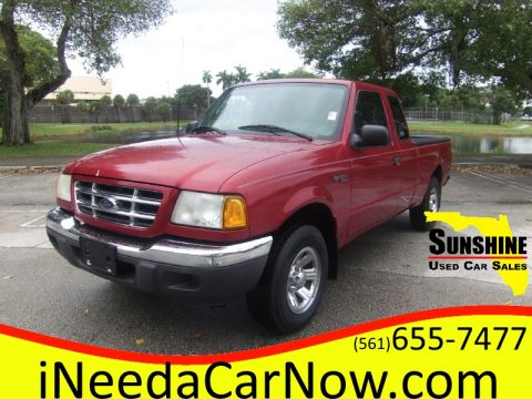 Toreador Red Metallic Ford Ranger XLT SuperCab.  Click to enlarge.
