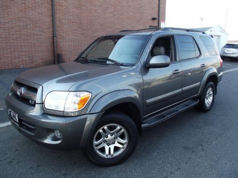 Phantom Gray Pearl Toyota Sequoia Limited 4WD.  Click to enlarge.