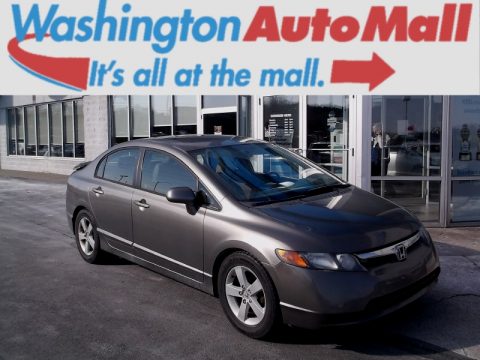 Galaxy Gray Metallic Honda Civic EX Sedan.  Click to enlarge.