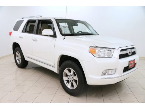 Blizzard White Pearl Toyota 4Runner SR5 4x4.  Click to enlarge.