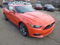 Front 3/4 View of 2015 Ford Mustang GT Premium Coupe #2