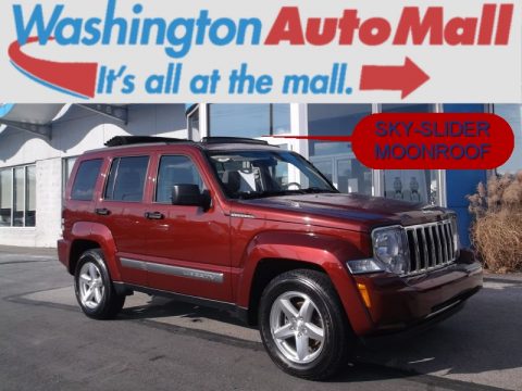 Inferno Red Crystal Pearl Jeep Liberty Limited 4x4.  Click to enlarge.