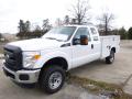 Front 3/4 View of 2015 Ford F250 Super Duty XL Super Cab 4x4 Utility #2