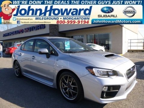 Ice Silver Metallic Subaru WRX STI Limited.  Click to enlarge.