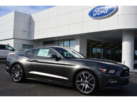 Magnetic Metallic Ford Mustang EcoBoost Premium Coupe.  Click to enlarge.