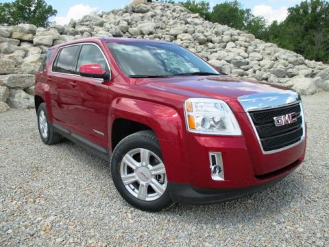 Crystal Red Tintcoat GMC Terrain SLE.  Click to enlarge.