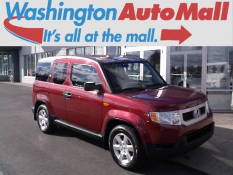 Tango Red Pearl Honda Element EX 4WD.  Click to enlarge.