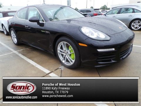 Black Porsche Panamera S E-Hybrid. Click to enlarge. Black Porsche Panamera S E-Hybrid. Click to enlarge.