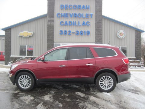Red Jewel Tintcoat Buick Enclave CXL AWD.  Click to enlarge.