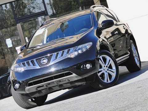 Super Black Nissan Murano LE AWD.  Click to enlarge.
