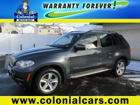 Space Gray Metallic BMW X5 xDrive 35d.  Click to enlarge.